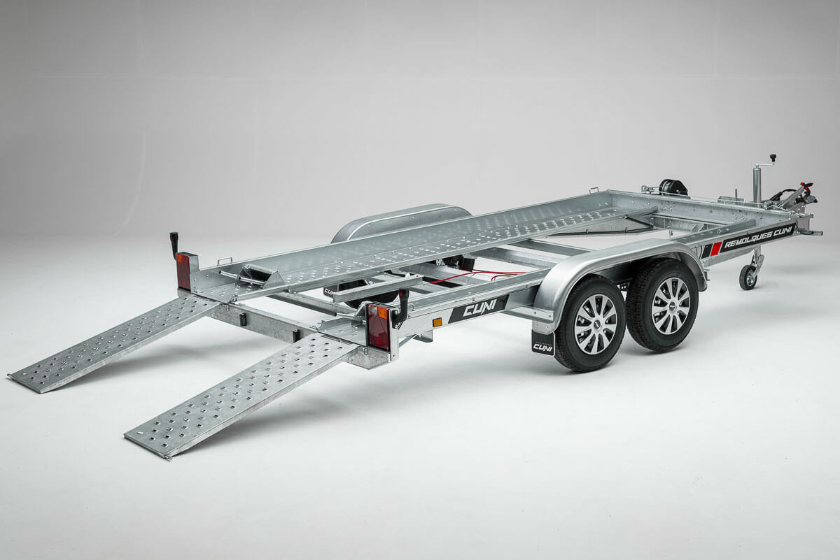 La lanza del remolque de aluminio Diamond Tread Camión Caja de
