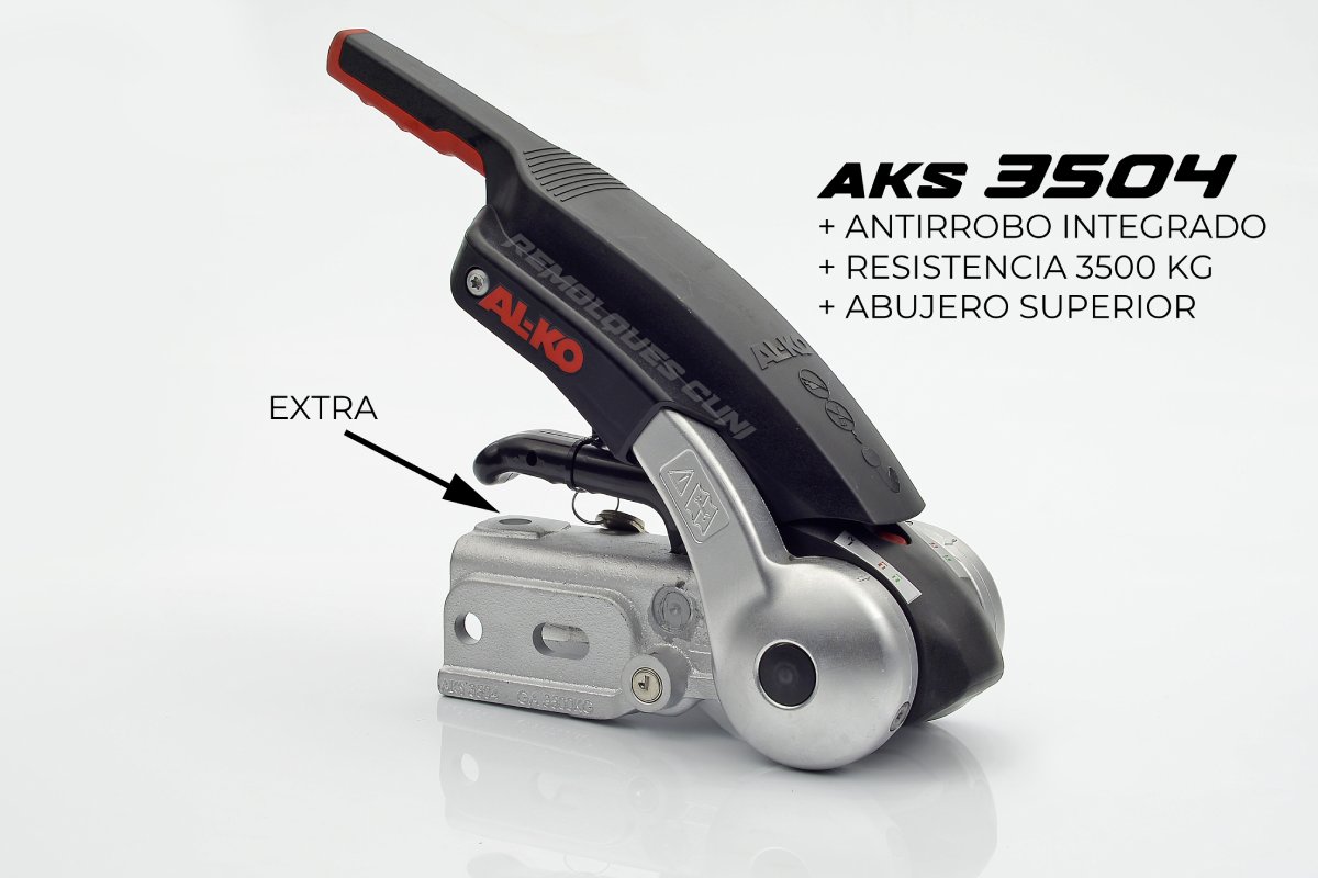 Estabilizador AKS 3504 de 3500kg con 3 agujeros +Antirrobo