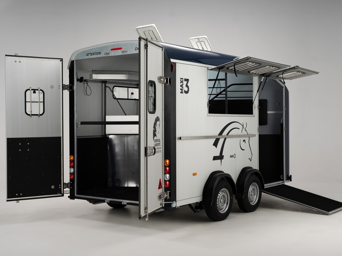 Remolque para 3 caballos Minimax 5 Remolque para 3 caballos Minimax - Imagen 4