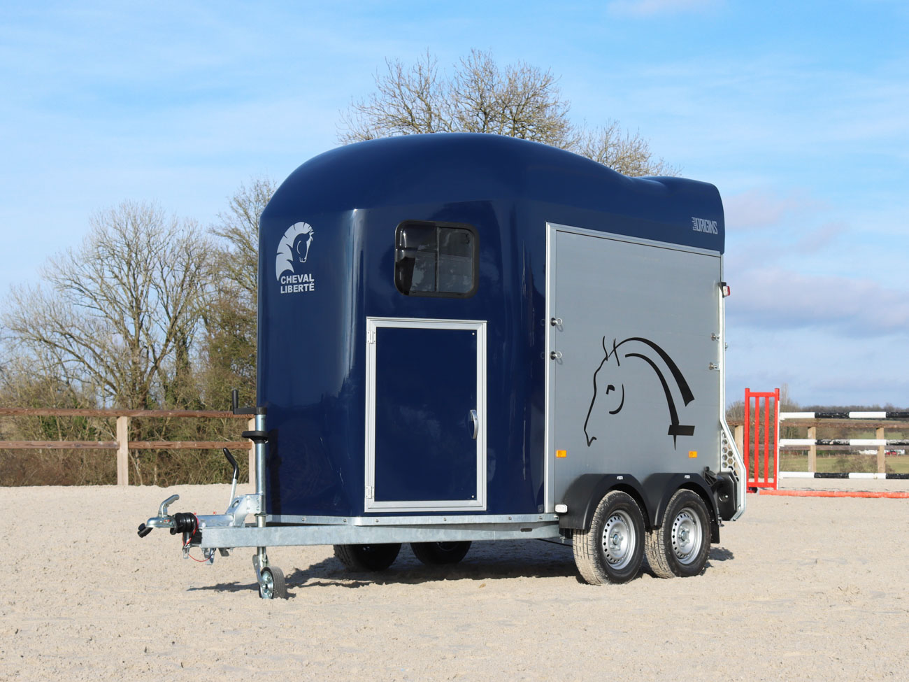 Remolque van para 2 caballos Gold ORIGINS