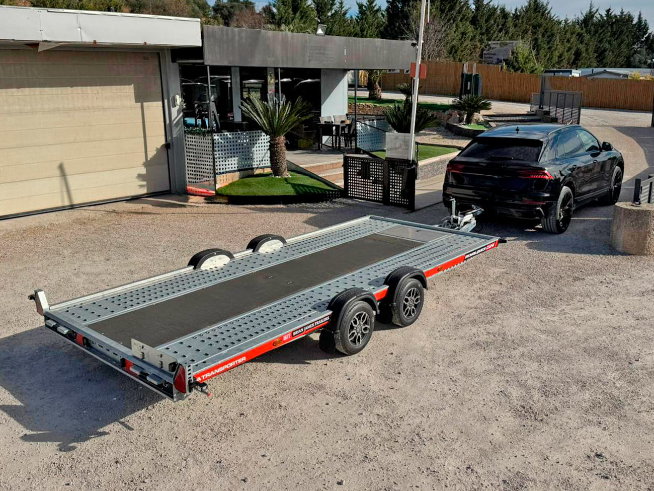 Remolque portacoches deportivos 5 metros