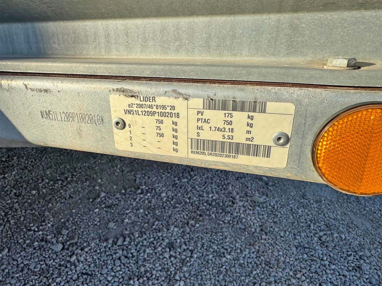 Remolque de carga con lona segunda mano 6 Remolque de carga con lona segunda mano - Imagen 5