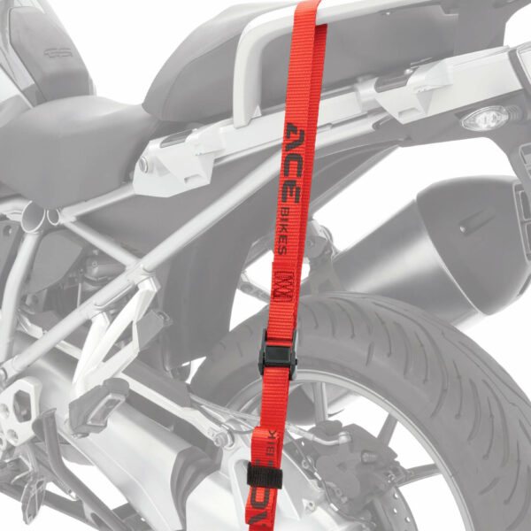 Kit 2 correas con hebilla de leva para moto Cam Buckle Essential