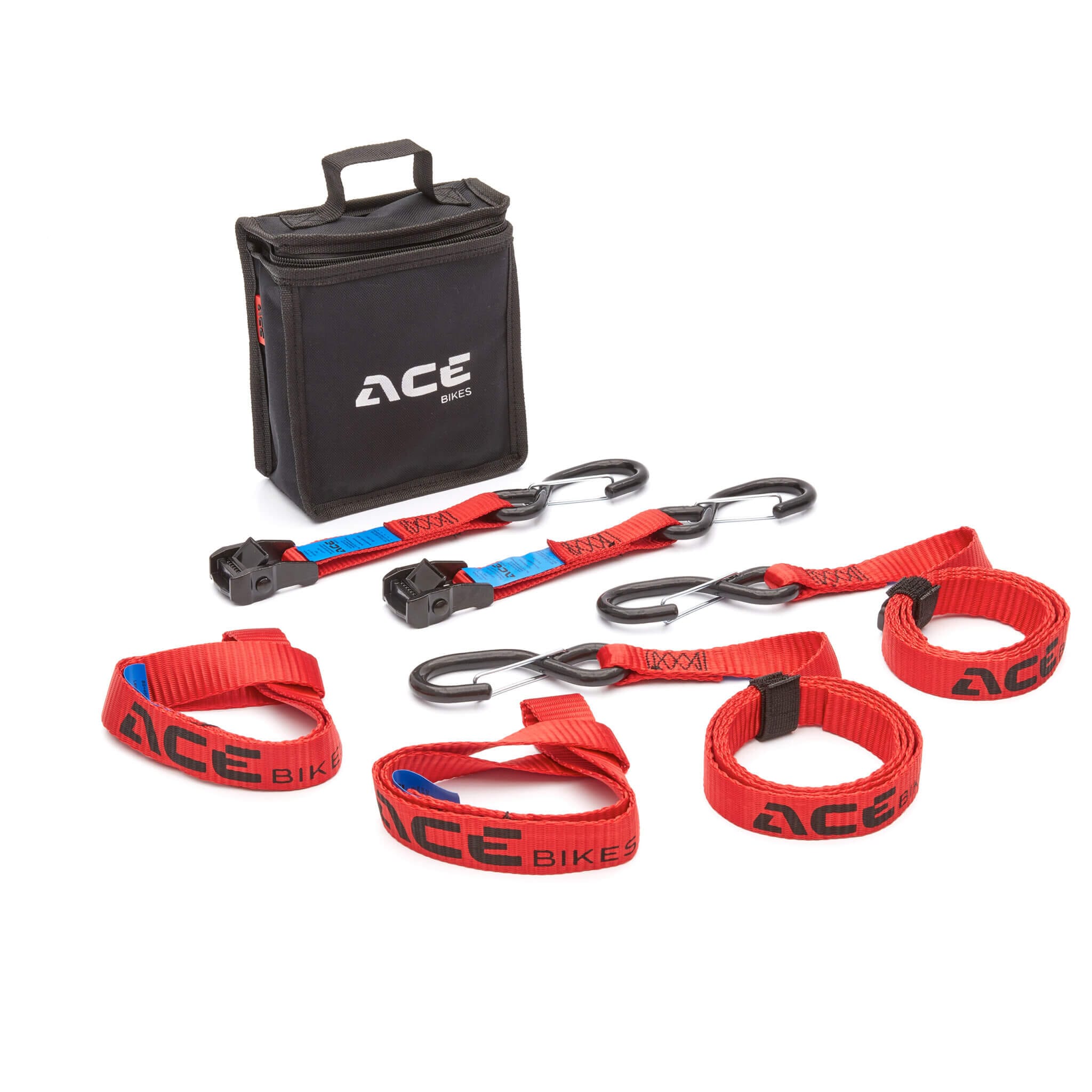 Kit 2 correas con hebilla de leva para moto Cam Buckle Pro