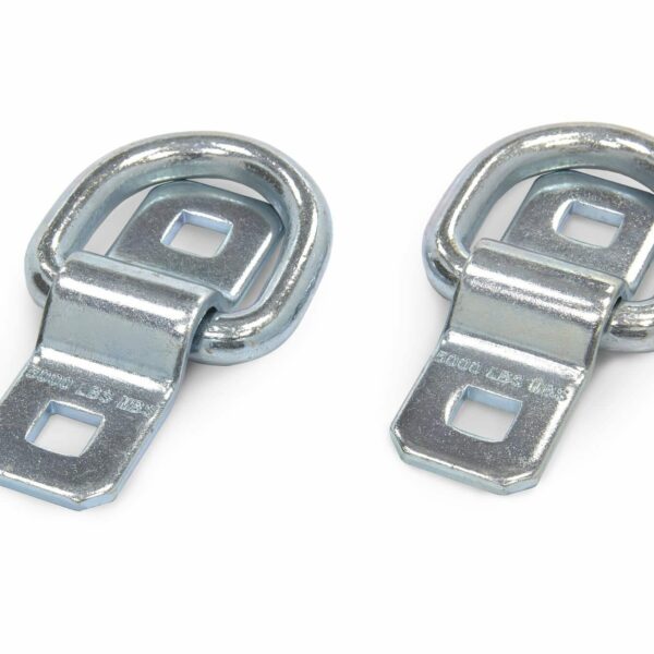 Pack 2 anillas en D Pro Galvanizadas 10x6x1,8cm