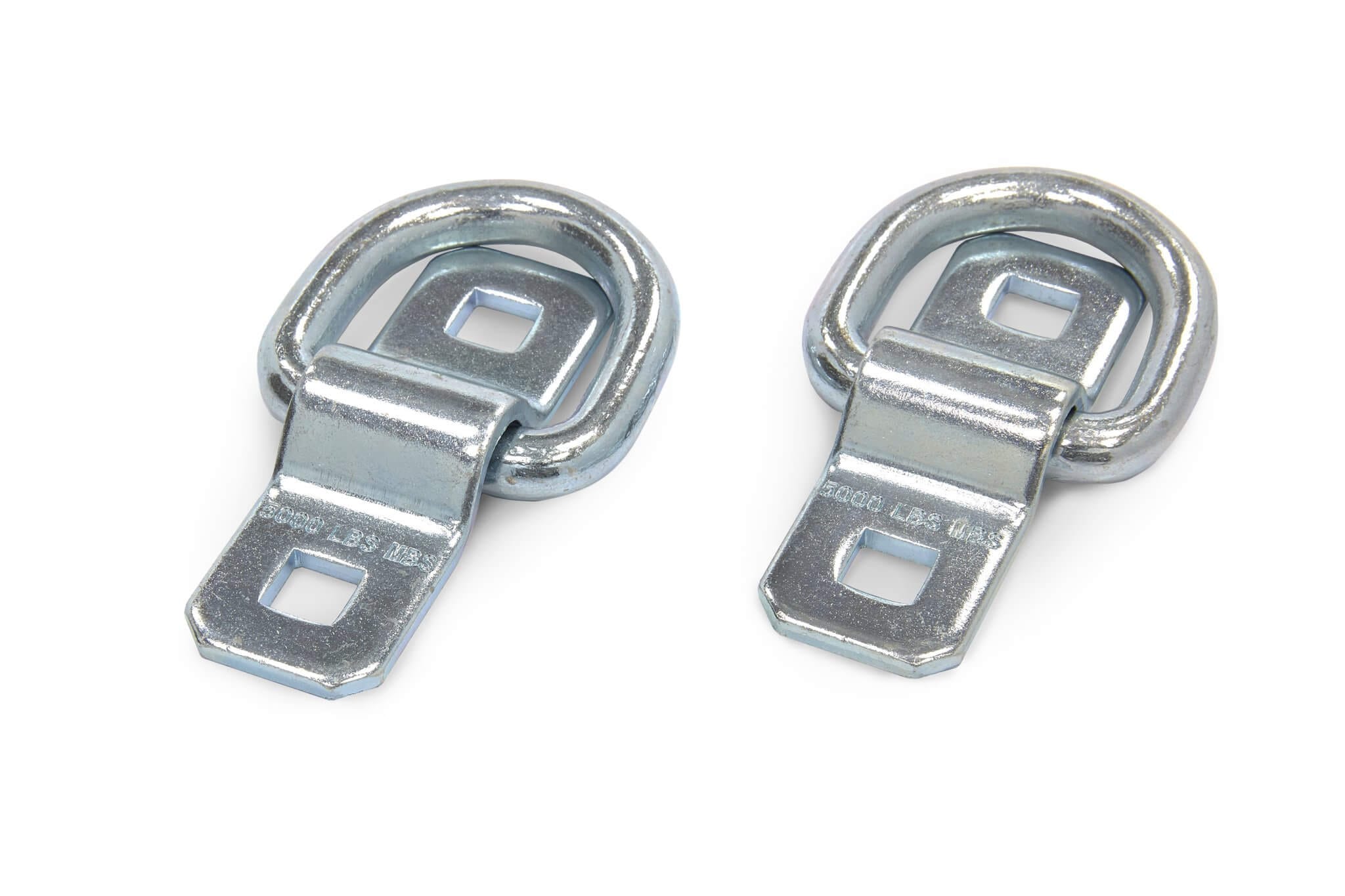 Pack 2 anillas en D Pro Galvanizadas 10x6x1,8cm