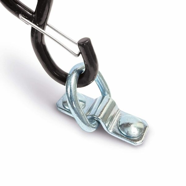 Pack 2 anillas en D Pro Galvanizadas 10x6x1,8cm