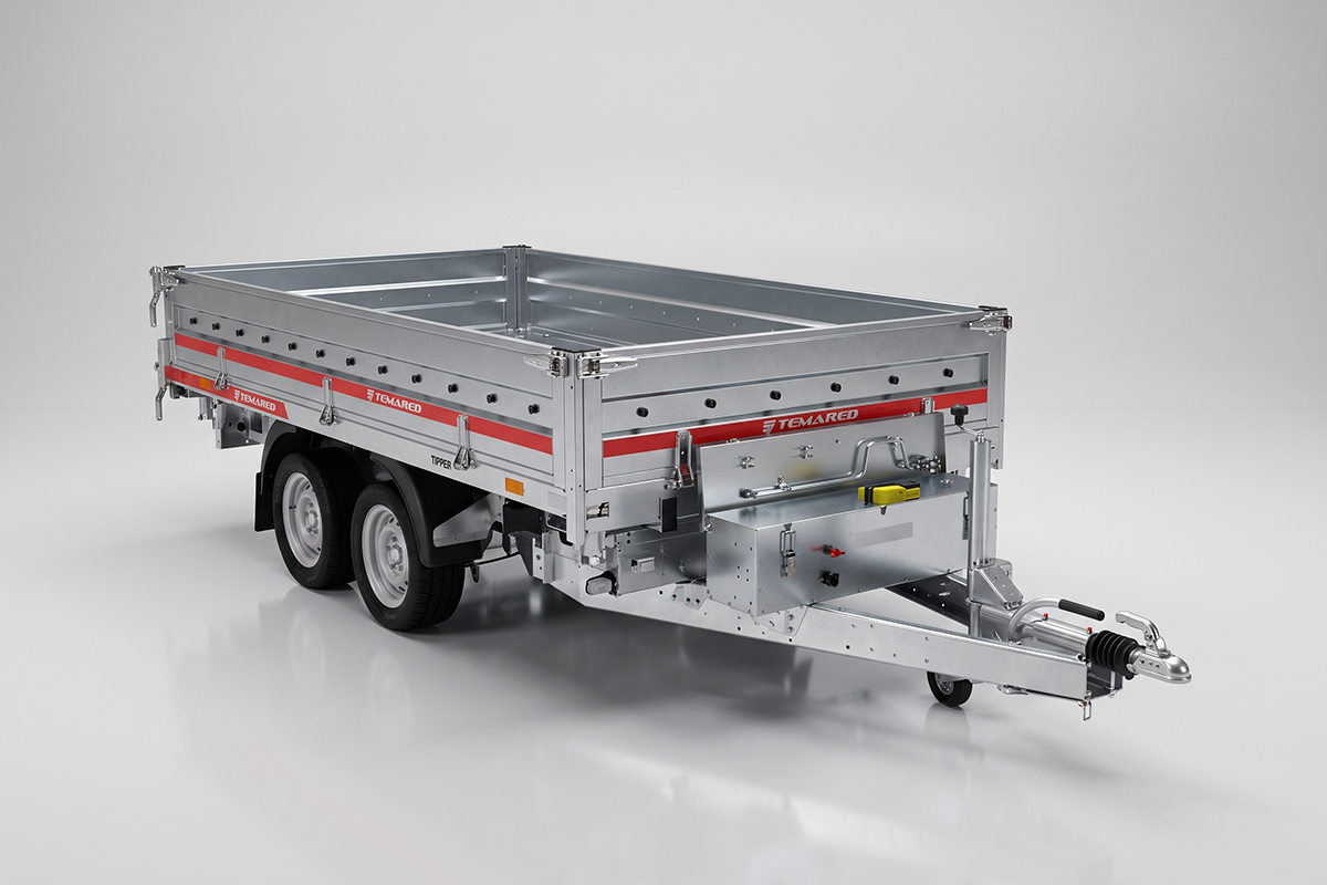 Remolque basculante TIPPER 3217/2 C S trilateral 3.500 kg 4 Remolque basculante TIPPER 3217/2 C S trilateral 3.500 kg - Imagen 3