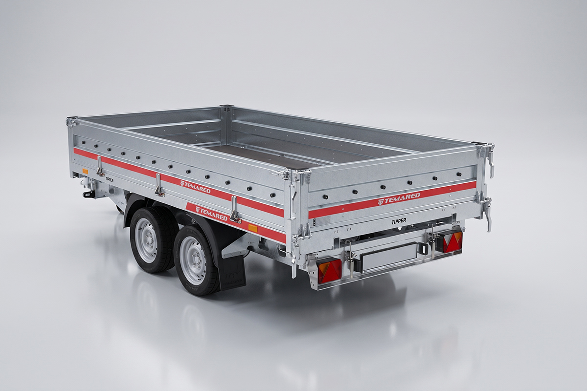 Remolque basculante TIPPER 3217/2 C S trilateral 3.500 kg 3 Remolque basculante TIPPER 3217/2 C S trilateral 3.500 kg - Imagen 2