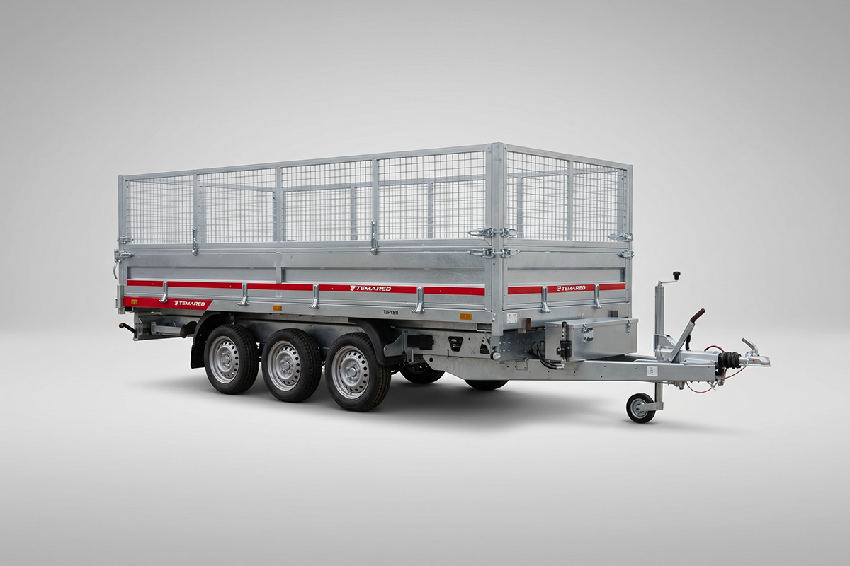 Remolque basculante TIPPER 4020/3 C S 3.500 kg (3 ejes) 4 Remolque basculante TIPPER 4020/3 C S 3.500 kg (3 ejes) - Imagen 3