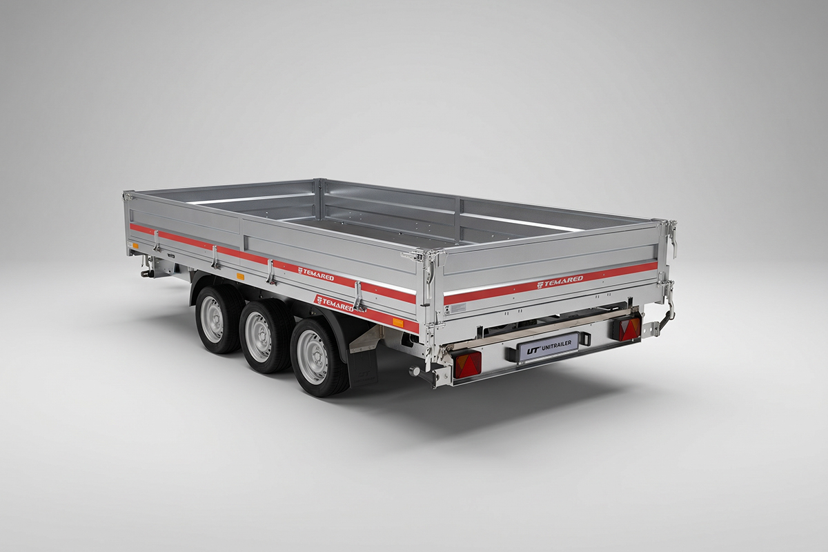 Remolque basculante TIPPER 4020/3 C S 3.500 kg (3 ejes) 6 Remolque basculante TIPPER 4020/3 C S 3.500 kg (3 ejes) - Imagen 5