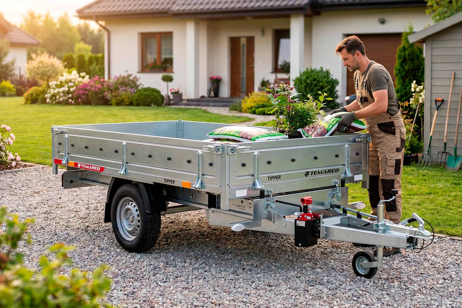 Remolque basculante TIPPER 2515 S 750 kg 3 Remolque basculante TIPPER 2515 S 750 kg - Imagen 2