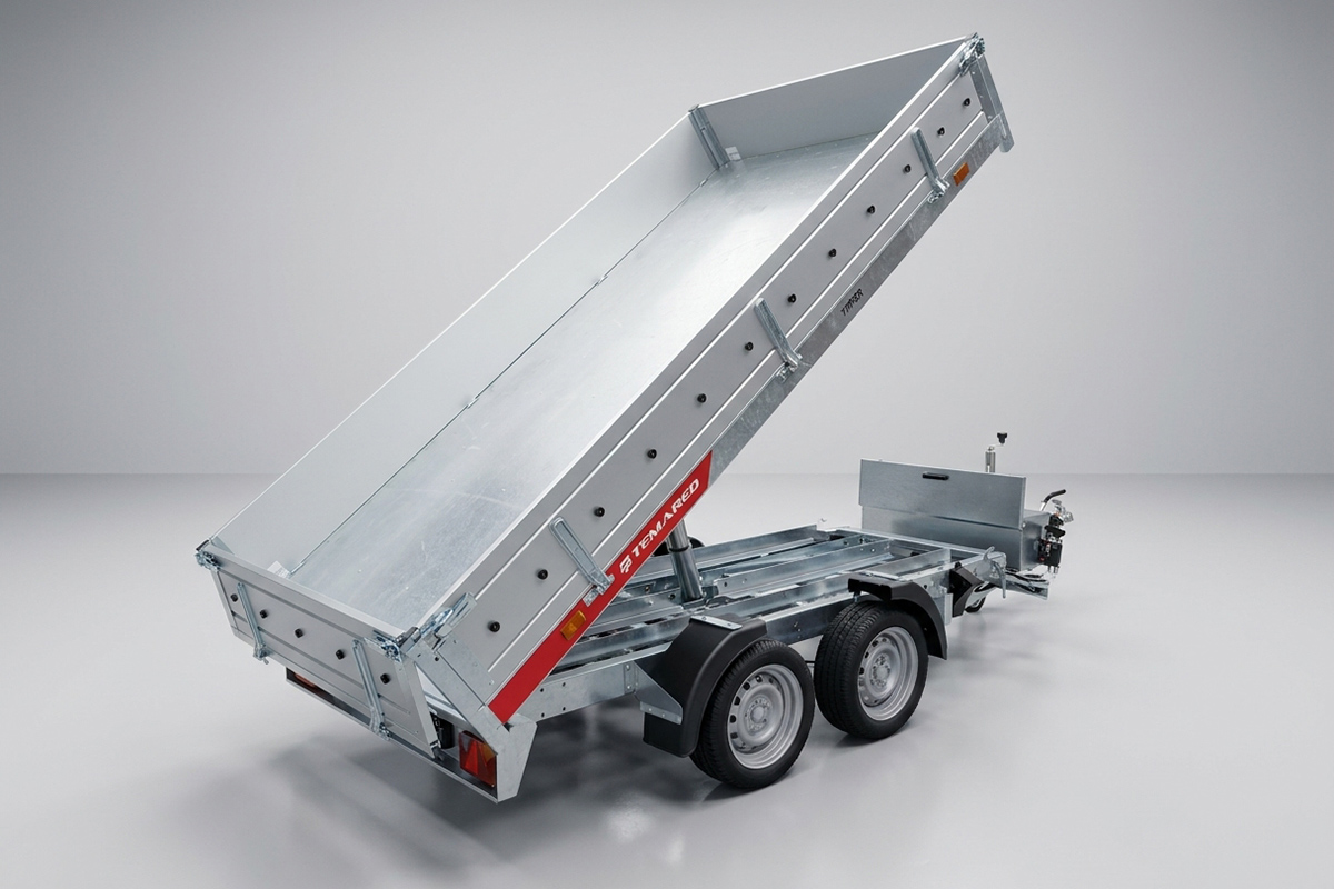 Remolque basculante TIPPER 3015/2 C S eléctrico 2.700 kg 5 Remolque basculante TIPPER 3015/2 C S eléctrico 2.700 kg - Imagen 4